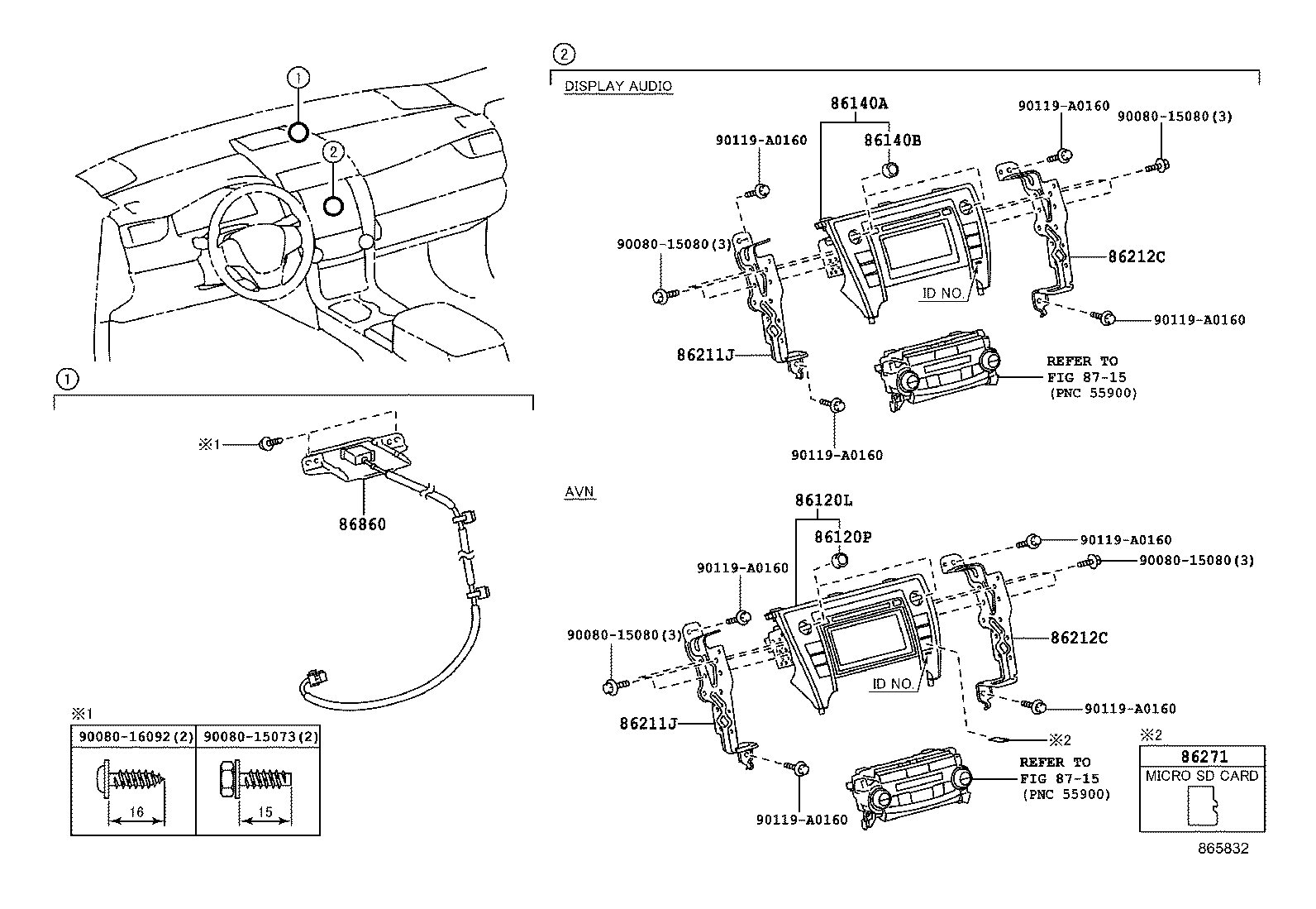 86211-06210 BRACKET, RADIO RECEIVER, NO.1 product image