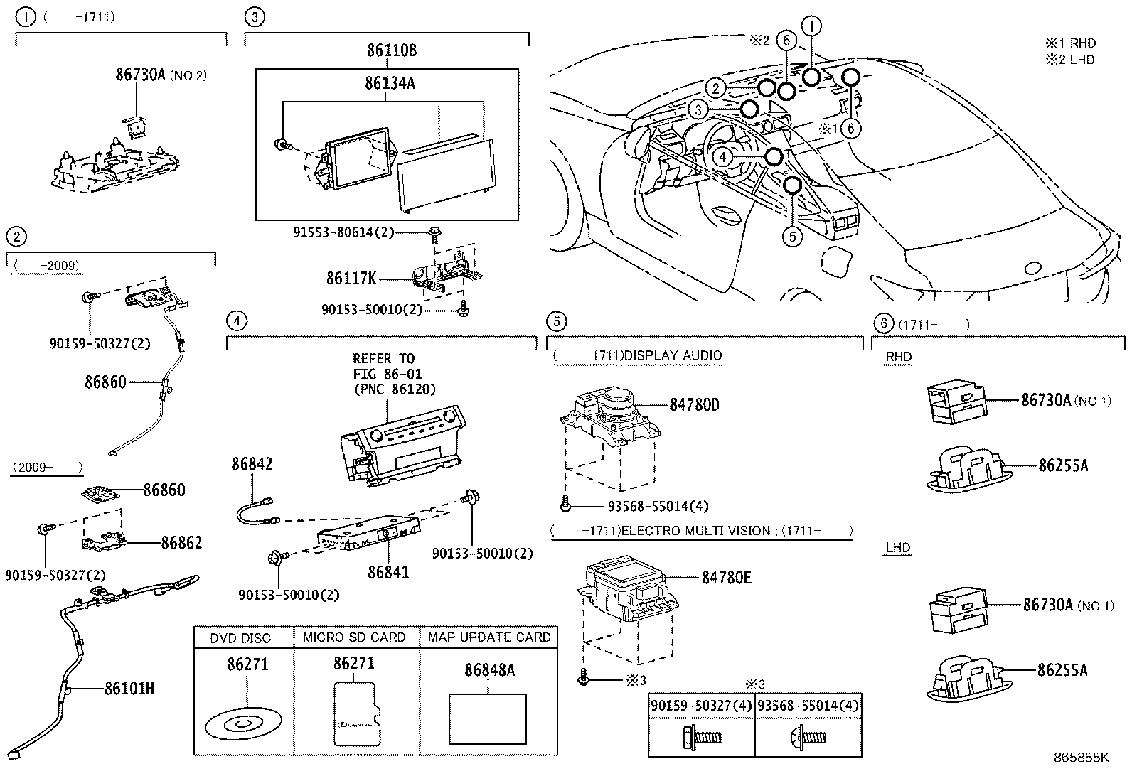 84780-24060 CONTROLLER ASSY, REMOTE OPERATION(FOR ELECTRO MULTI VISION) product image