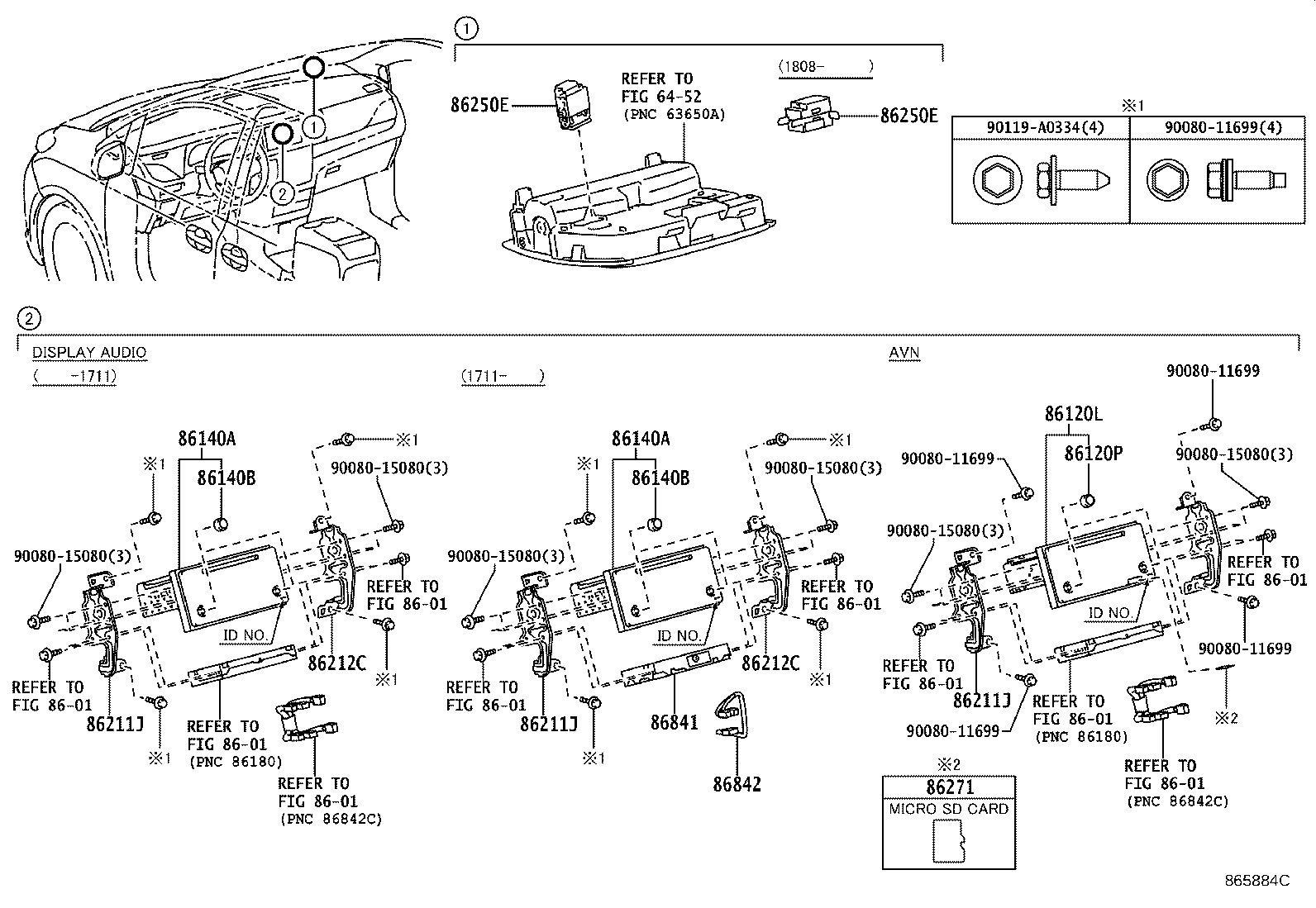 Toyota 86271-12084 DISC, DISC PLAYER