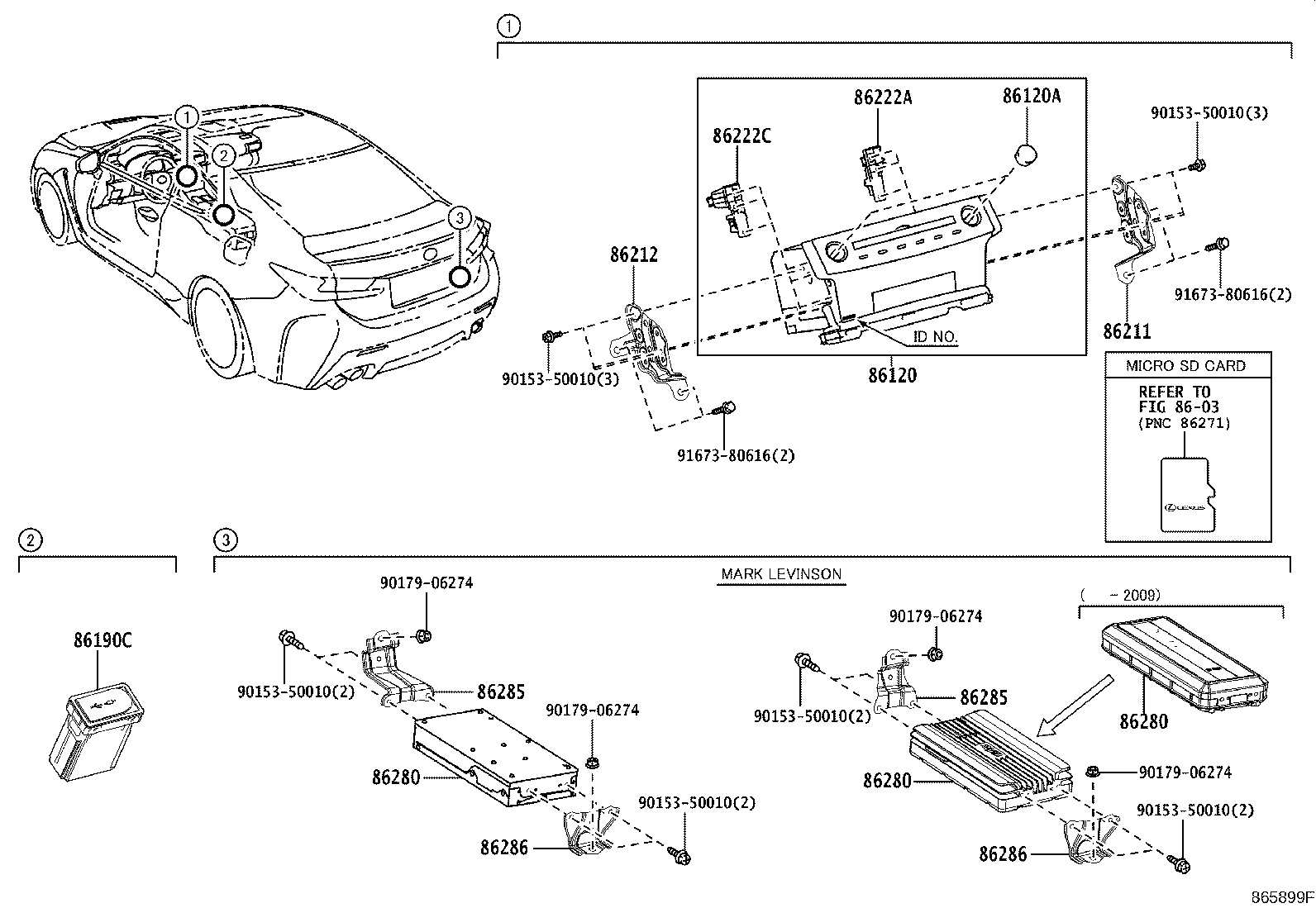 Toyota 86280-0WC40 AMPLIFIER ASSY, STEREO COMPONENT
