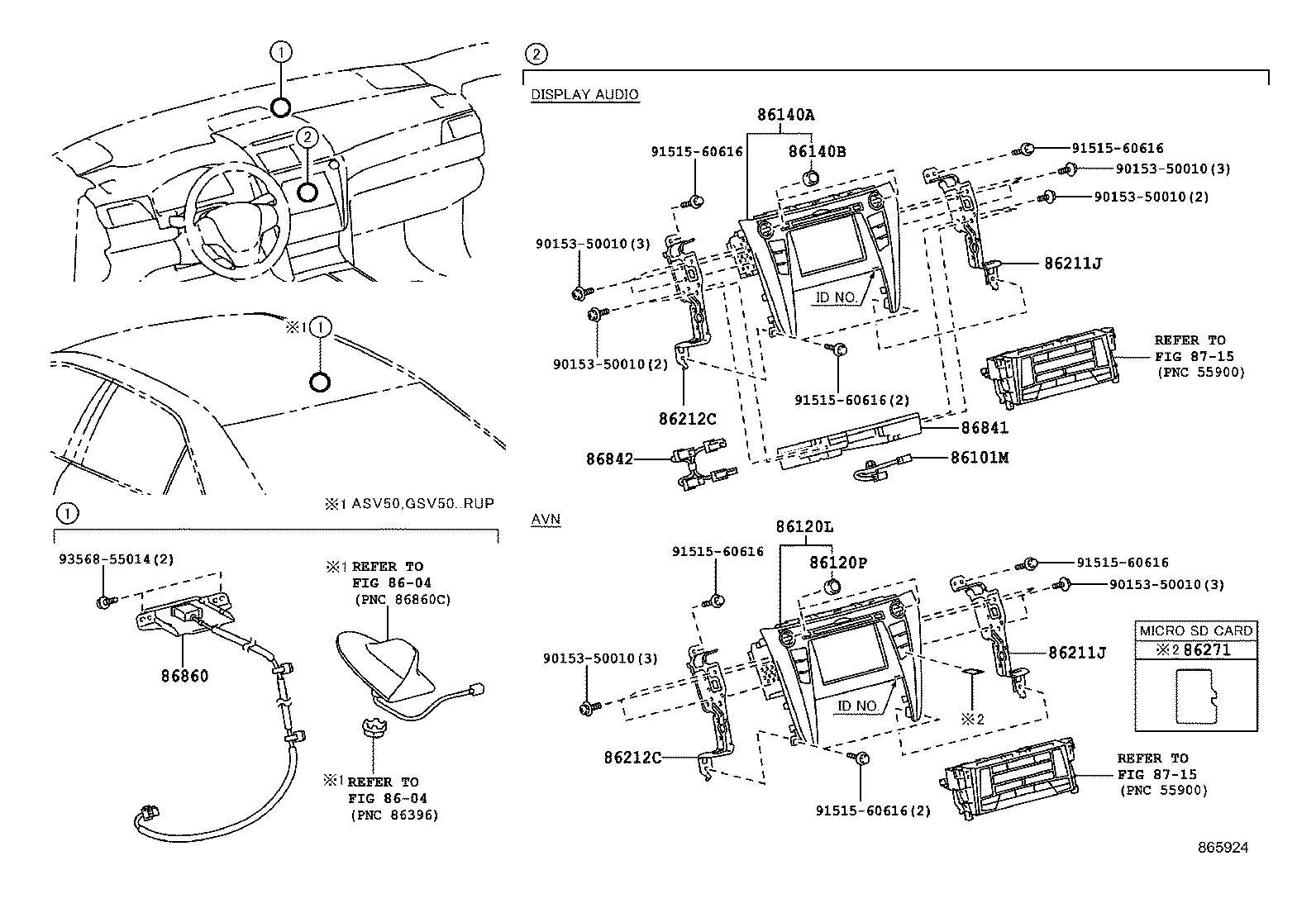 86211-33280 BRACKET, RADIO RECEIVER, NO.1 product image