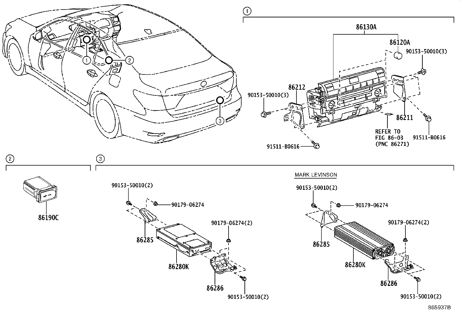 86804-50140 RECEIVER ASSY, MULTI-MEDIA MODULE product image