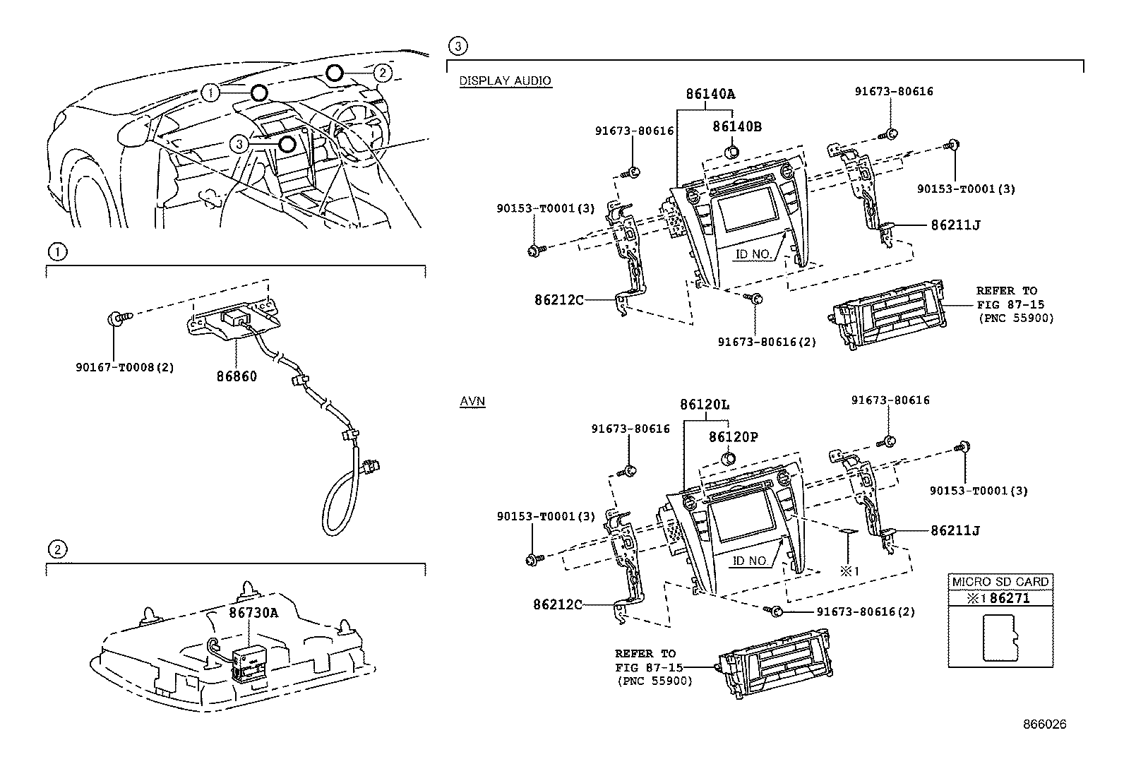 86211-06240 BRACKET, RADIO RECEIVER, NO.1 product image