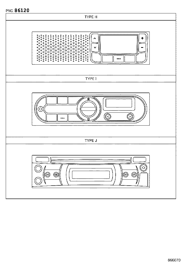 86120-37140 RECEIVER ASSY, RADIO product image