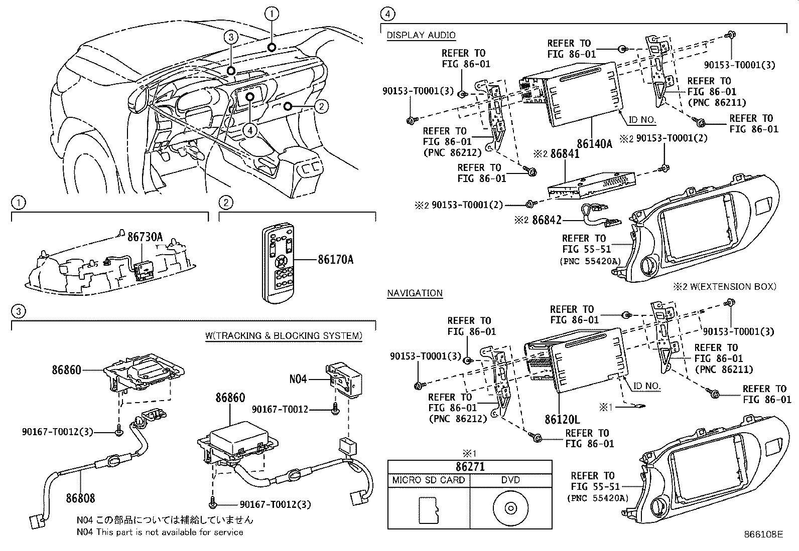 Toyota 86271-33234 DISC, DISC PLAYER