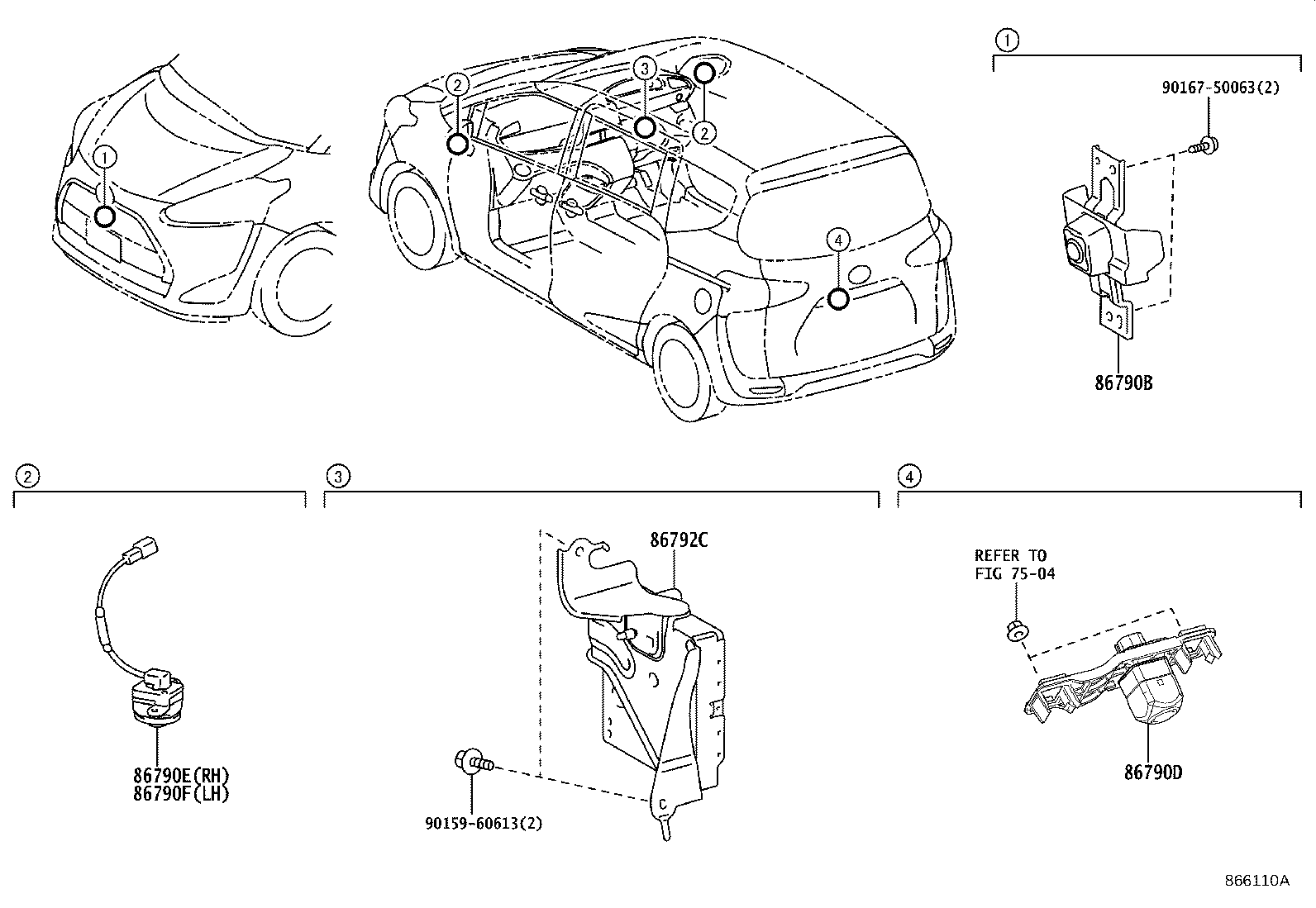 86792-52050 COMPUTER, PARKING ASSIST product image