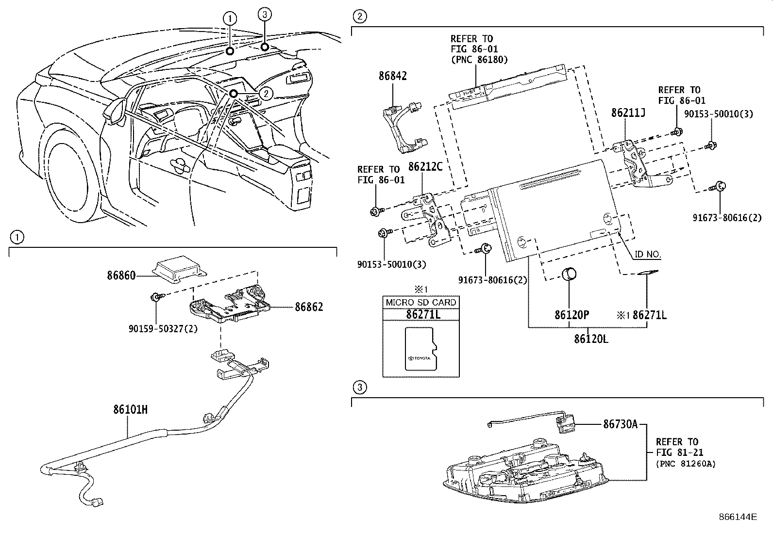 Toyota 86140-62010 RECEIVER ASSY, RADIO & DISPLAY