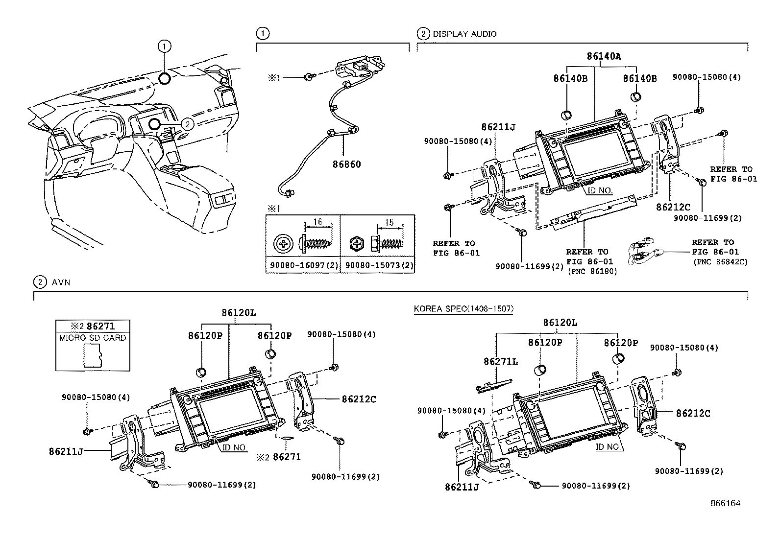 86128-0T050 KNOB, NAVIGATION RECEIVER SWITCH product image