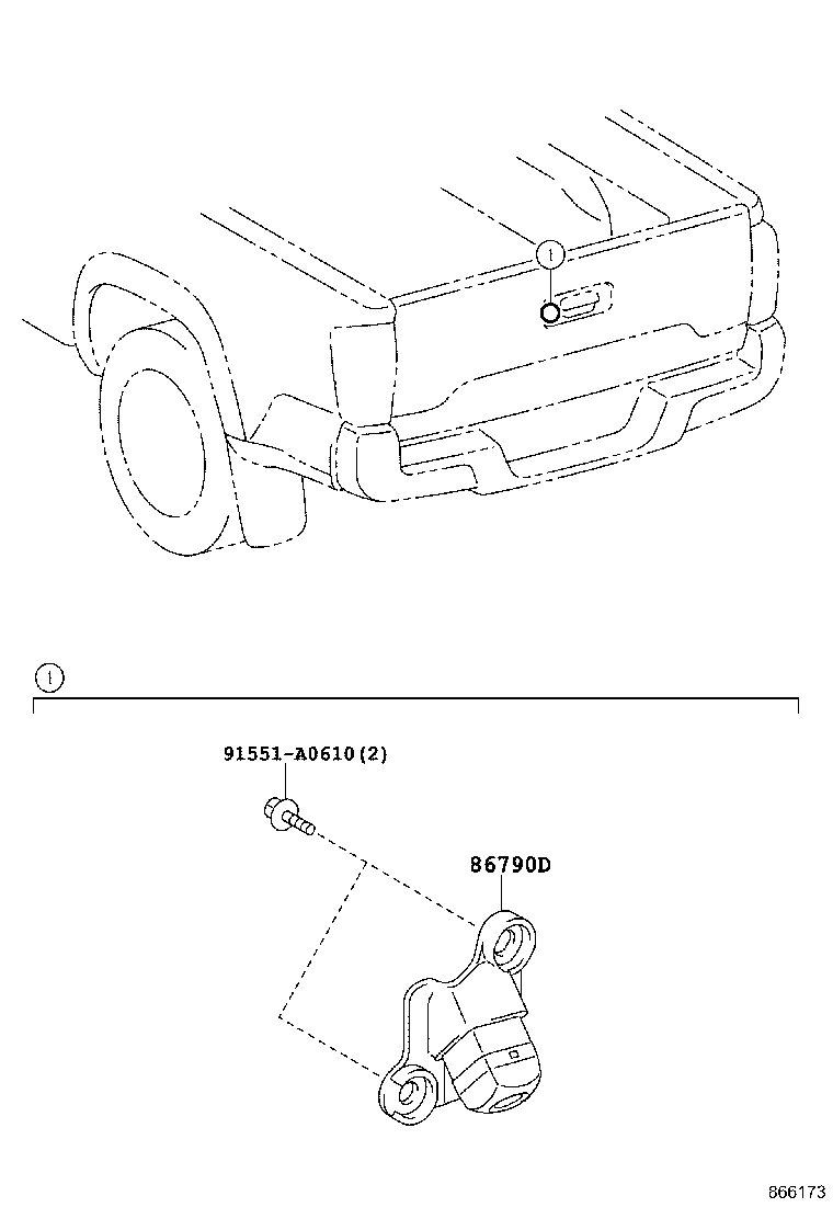 867B0-04060 CAMERA ASSY, TELEVISION, SIDE RH product image