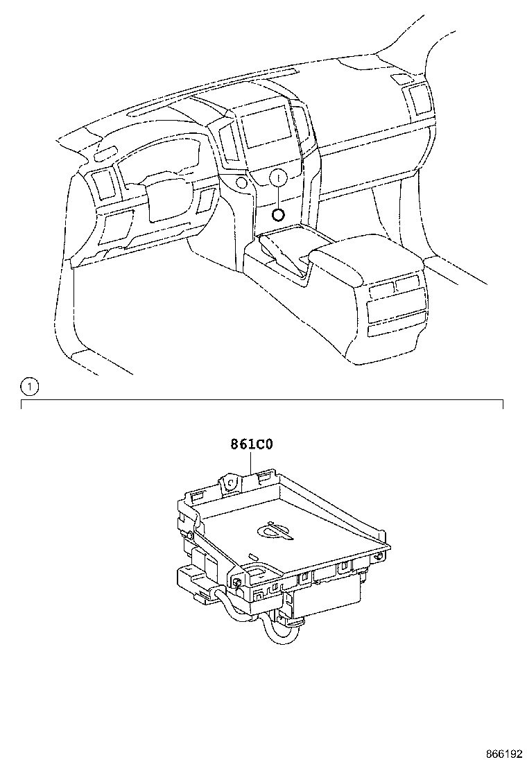 86740-60240 TRANSCEIVER, TELEMATICS product image