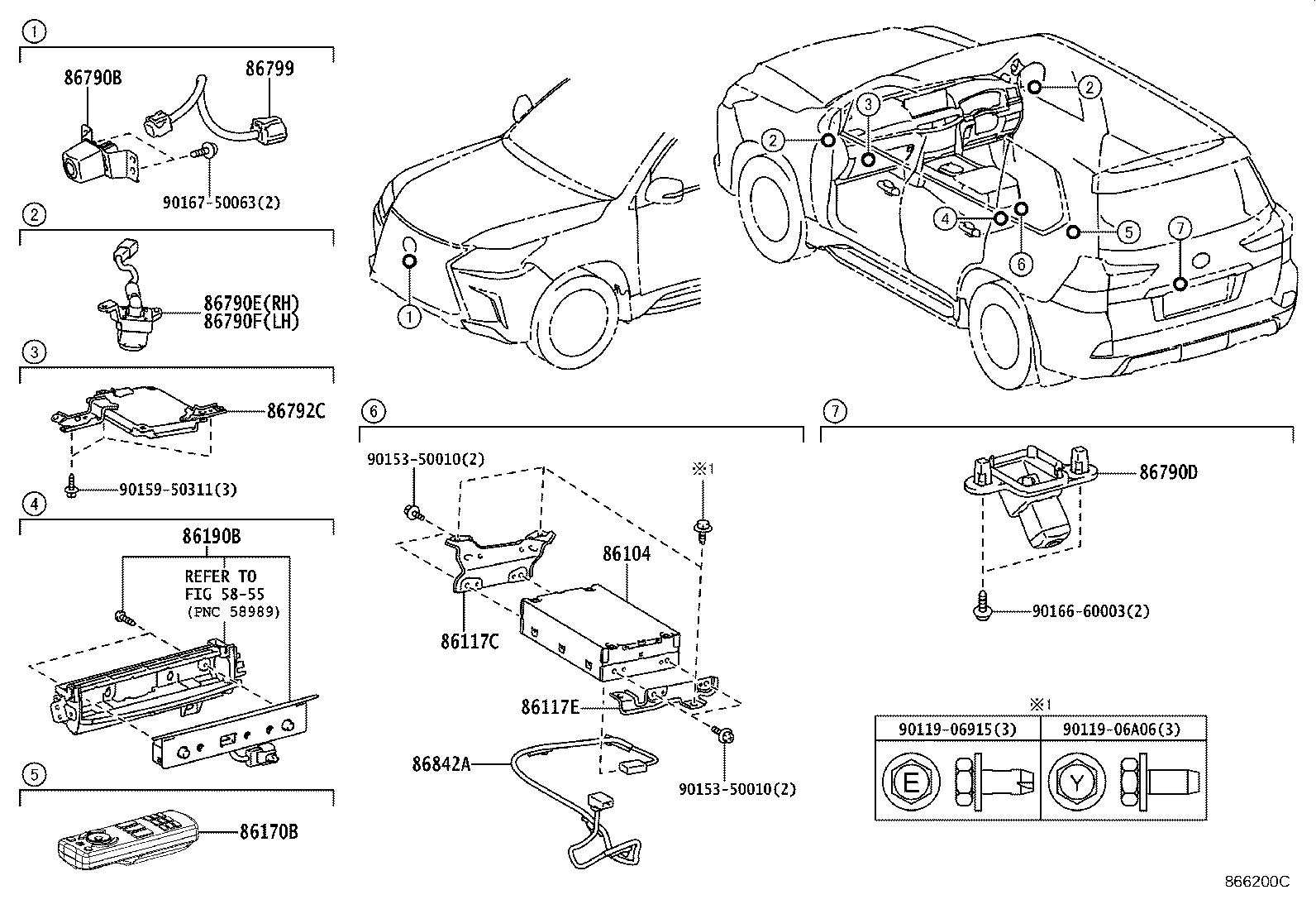 86792-60710 COMPUTER, PARKING ASSIST product image