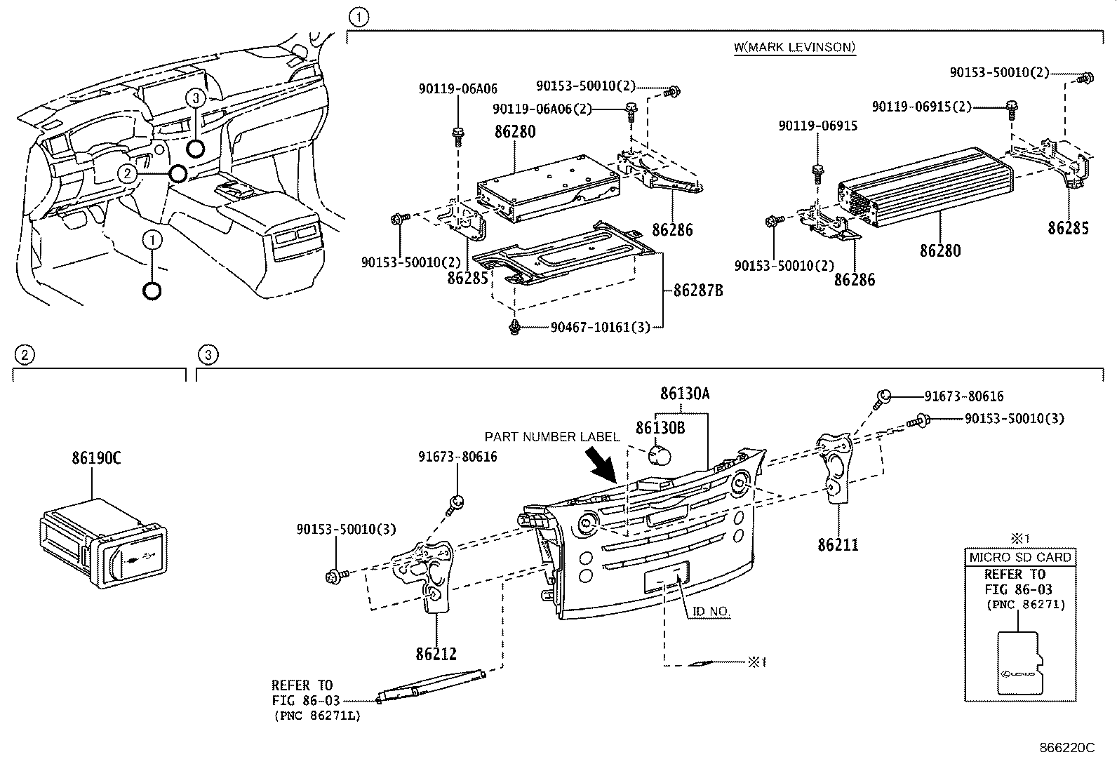 86804-60580 RECEIVER ASSY, MULTI-MEDIA MODULE product image