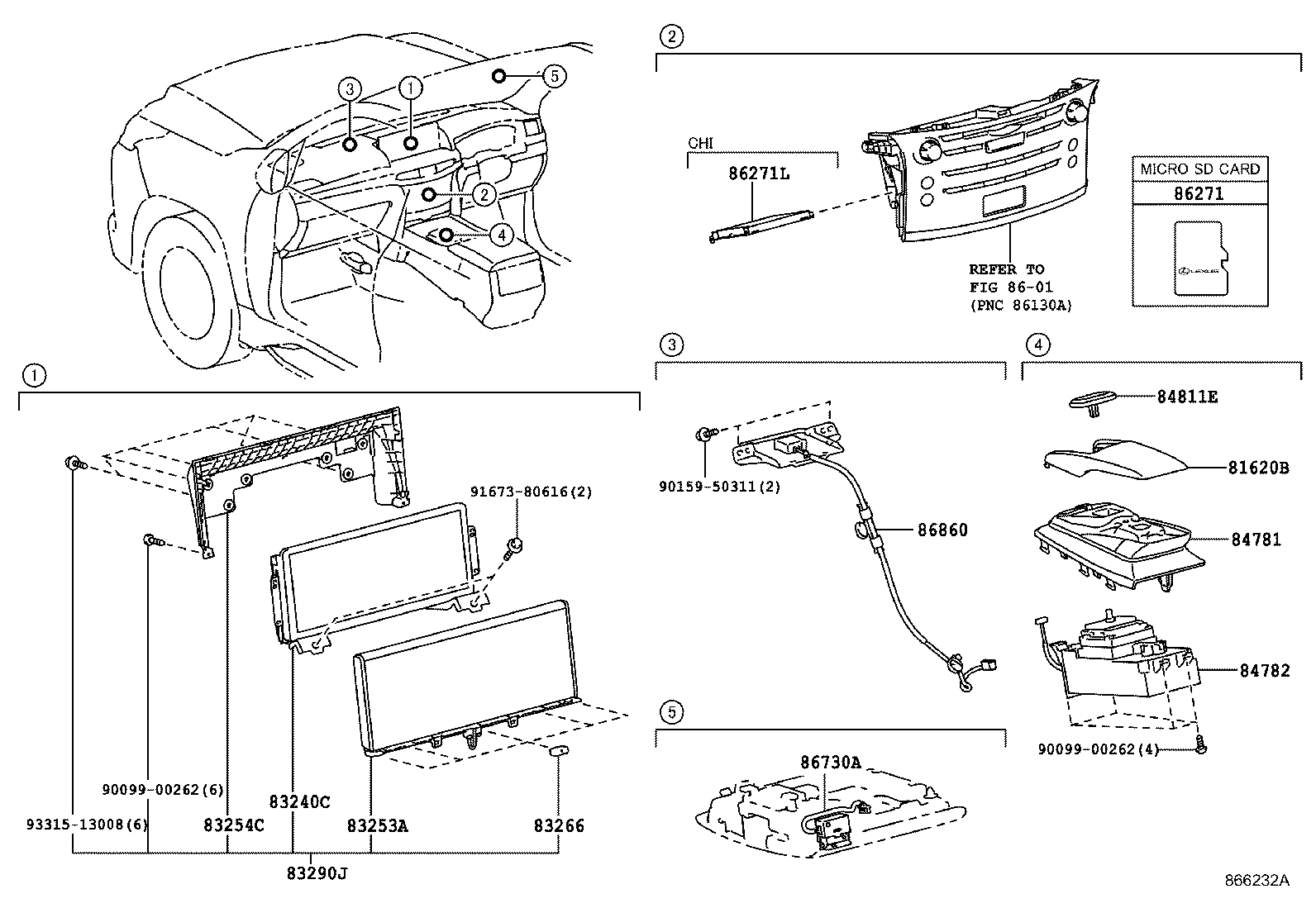 86110-60281 MULTI-DISPLAY ASSY product image