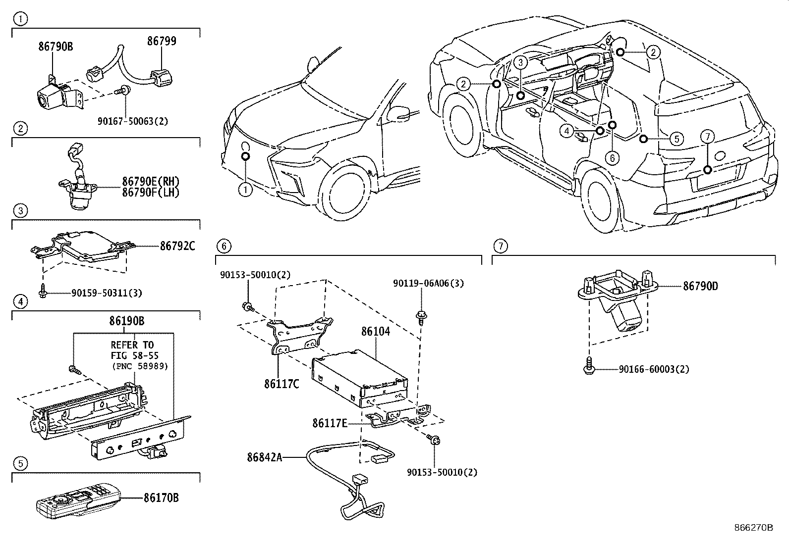 86792-60460 COMPUTER, PARKING ASSIST product image