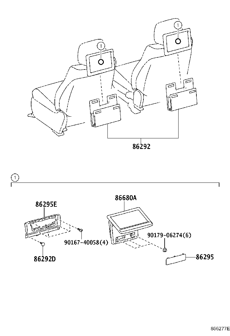 86792-60460 COMPUTER, PARKING ASSIST product image