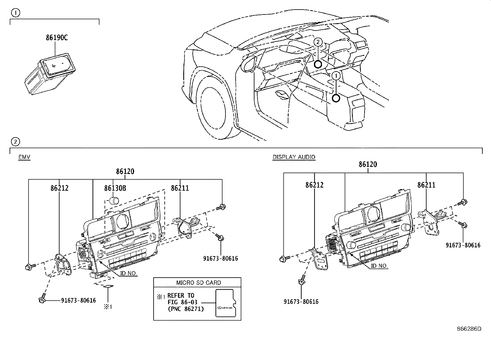 90010-22134 KNOB, RECEIVER SWITCH product image