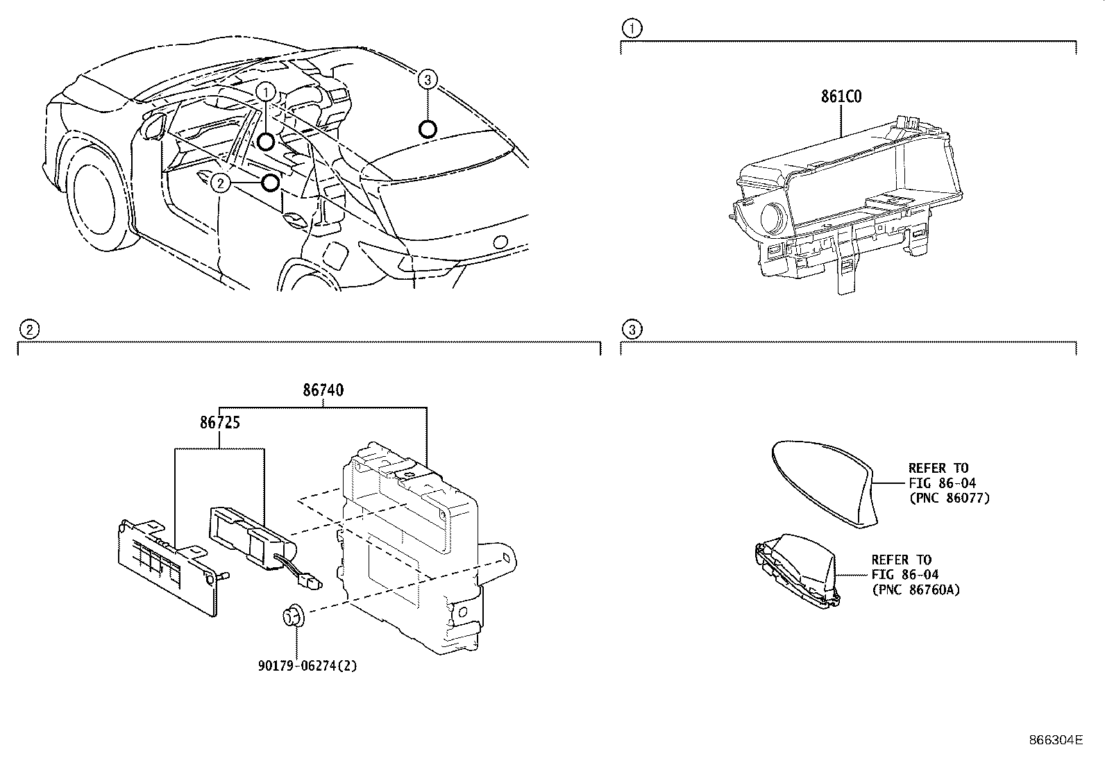 86740-48150 TRANSCEIVER ASSY, TELEPHONE product image