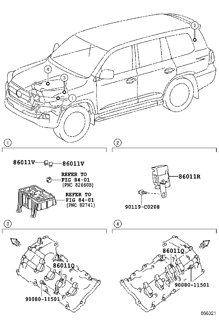 90011-25279 KNOB, RADIO RECEIVER SWITCH product image