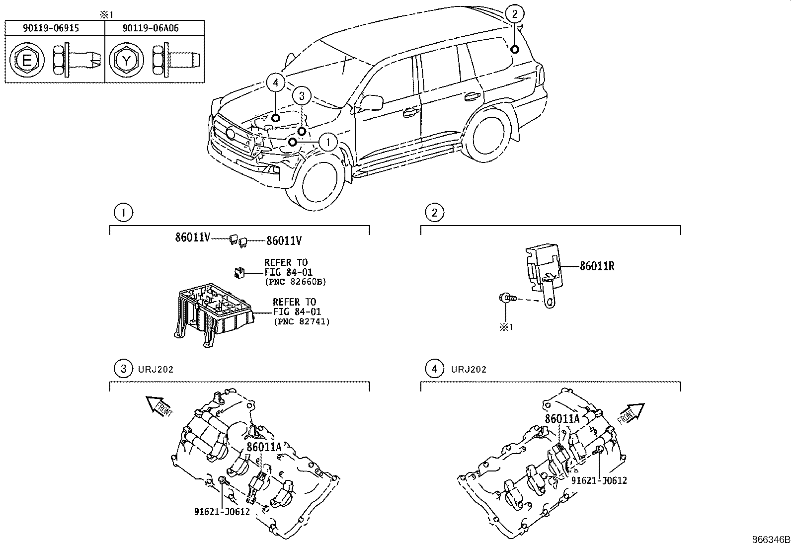 86212-60230 BRACKET, RADIO, NO.2 product image