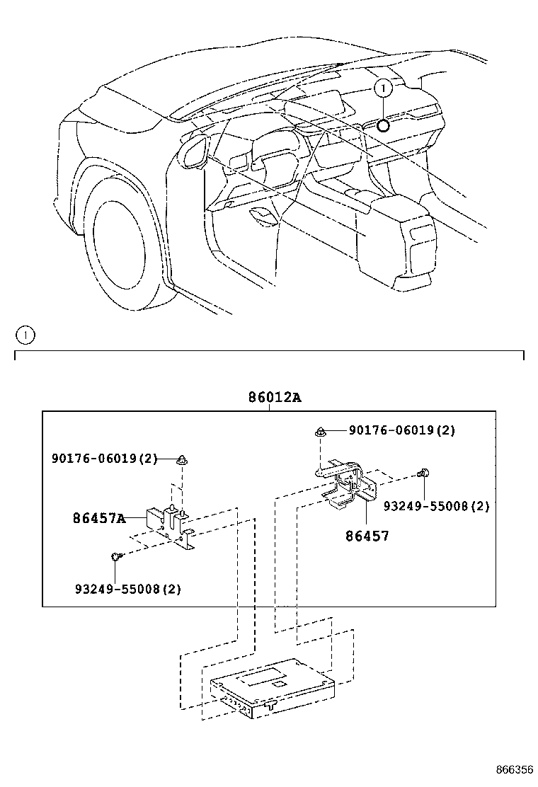 83290-48151 METER ASSY, ACCESSORY product image