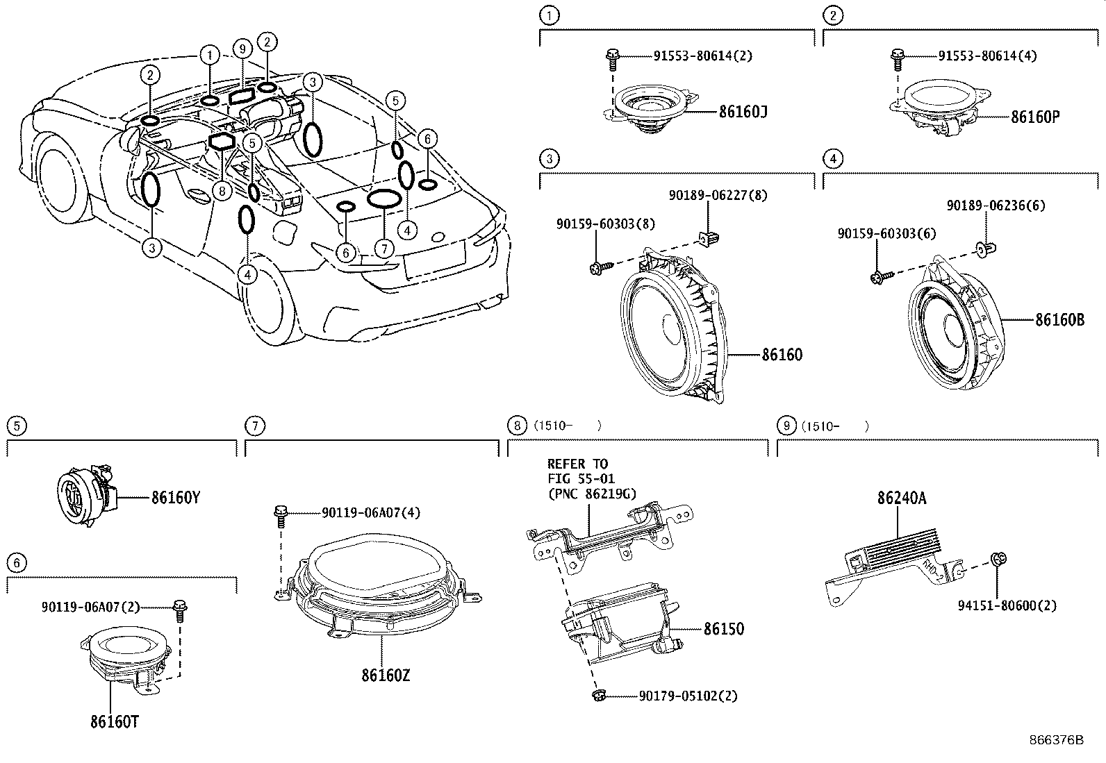86240-24190 EQUALIZER ASSY,STEREO COMPONENT product image