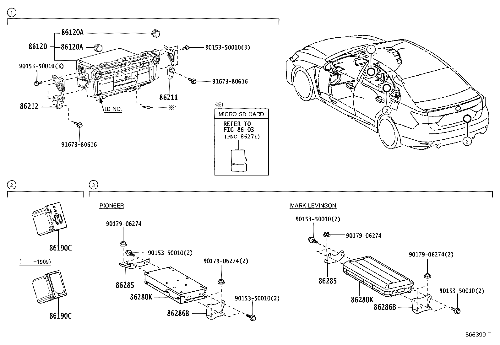 86280-30800 AMPLIFIER ASSY, STEREO COMPONENT product image