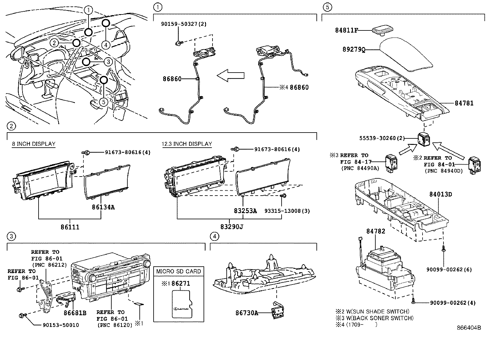 Toyota 84781-30160 SWITCH, REMOTE OPERATION