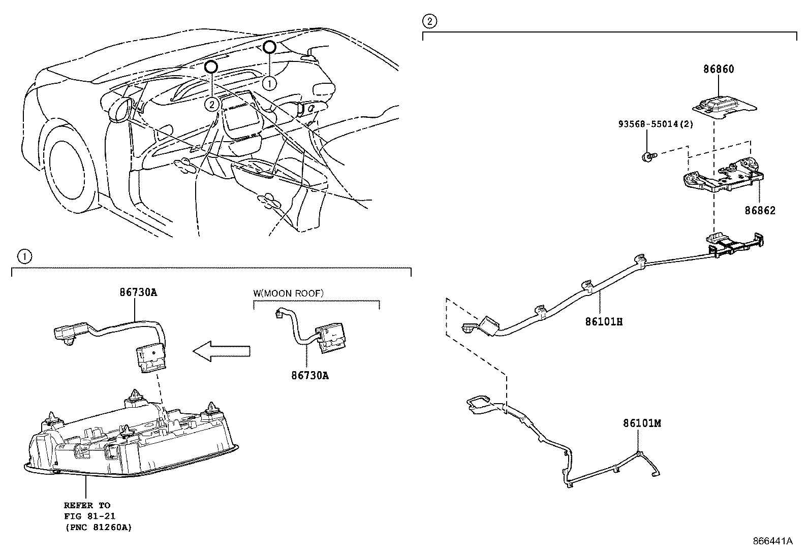 86101-47E00 CORD SUB-ASSY, ANTENNA product image