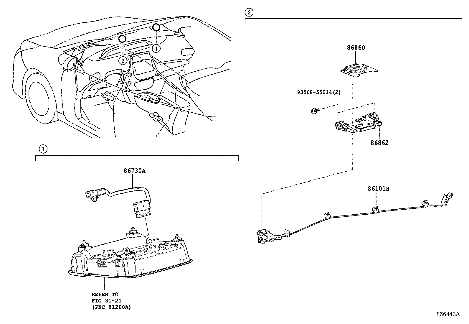 86140-47840 RECEIVER ASSY, RADIO & DISPLAY product image