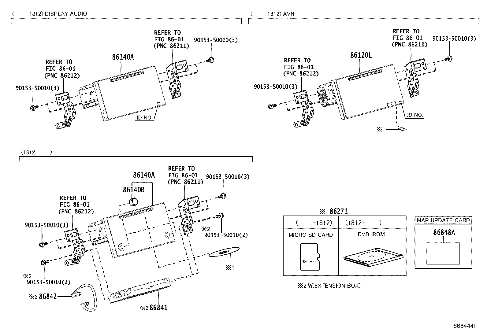 86140-47840 RECEIVER ASSY, RADIO & DISPLAY product image