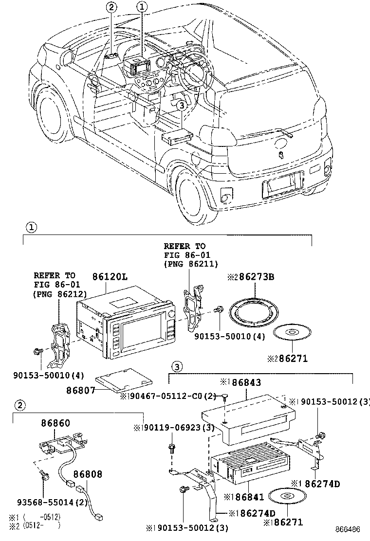 86271-13064 DISC, DISC PLAYER product image