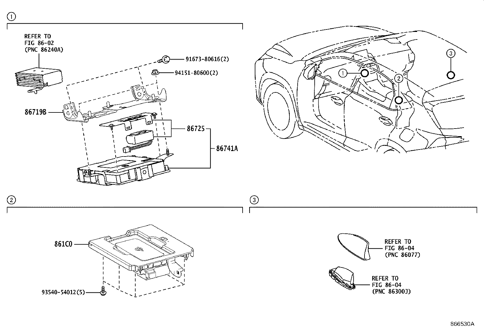86740-78060 TRANSCEIVER, TELEMATICS product image