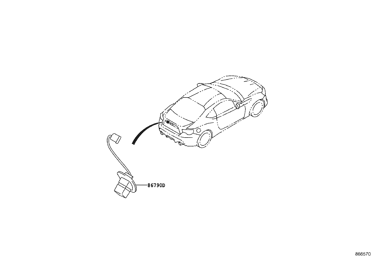 SU003-07023 CAMERA ASSY, TELEVISION, RR product image