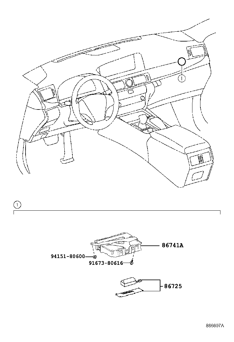 86740-50180 TRANSCEIVER ASSY, TELEPHONE product image
