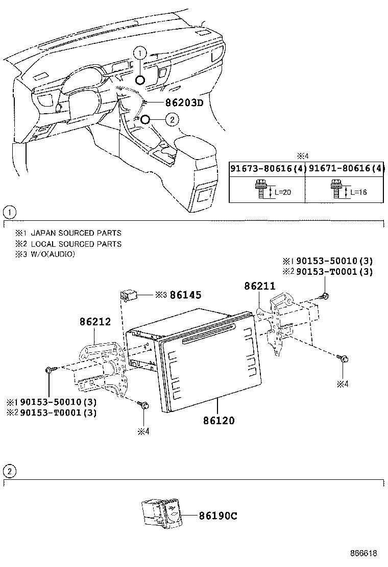90011-25217 KNOB, RADIO RECEIVER SWITCH product image