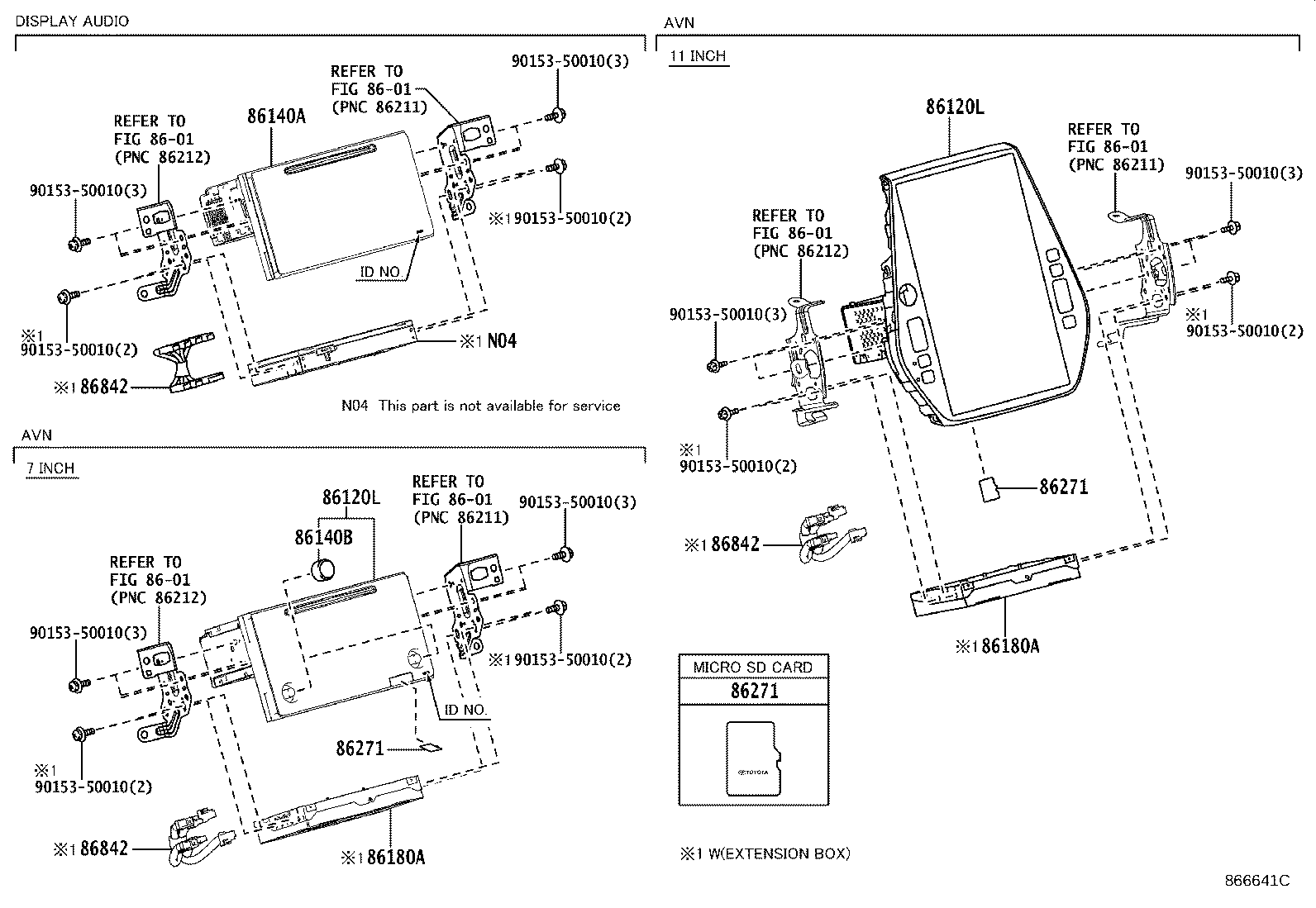 Toyota 86271-47200 DISC, DISC PLAYER