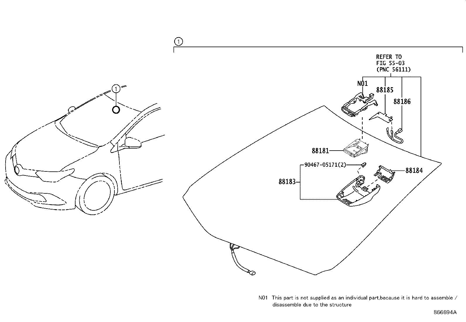 Thumbnail 2 for 88185-12010