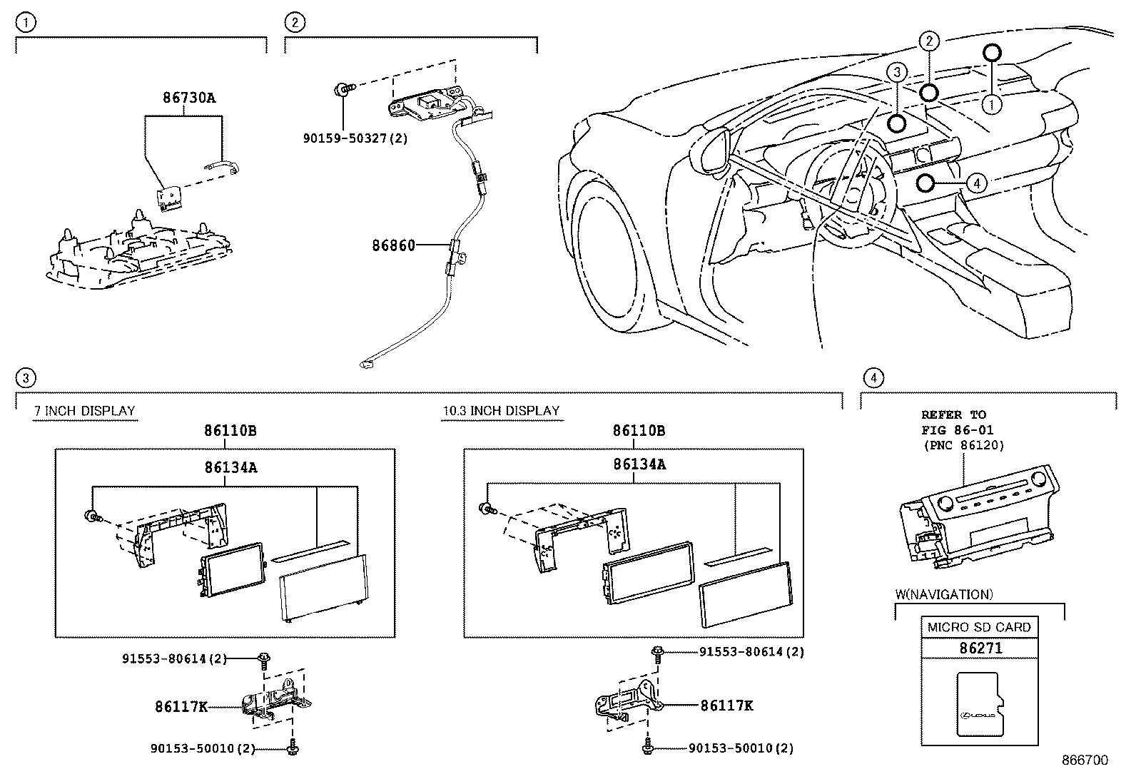 86110-53402 MULTI-DISPLAY ASSY product image