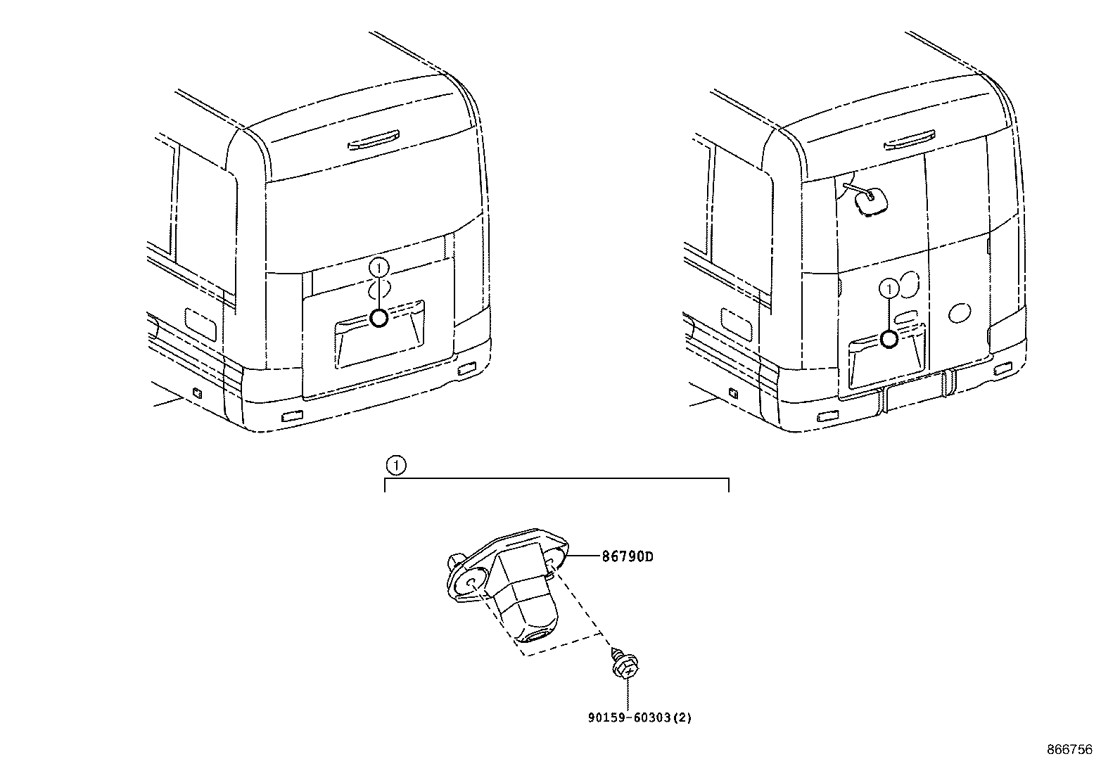 86292-36050-B0 COVER, TELEVISION SET product image