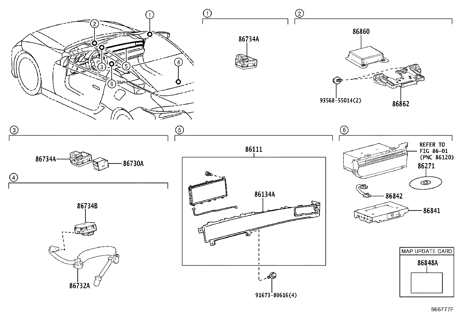 86840-11050 COMPUTER, NAVIGATION product image