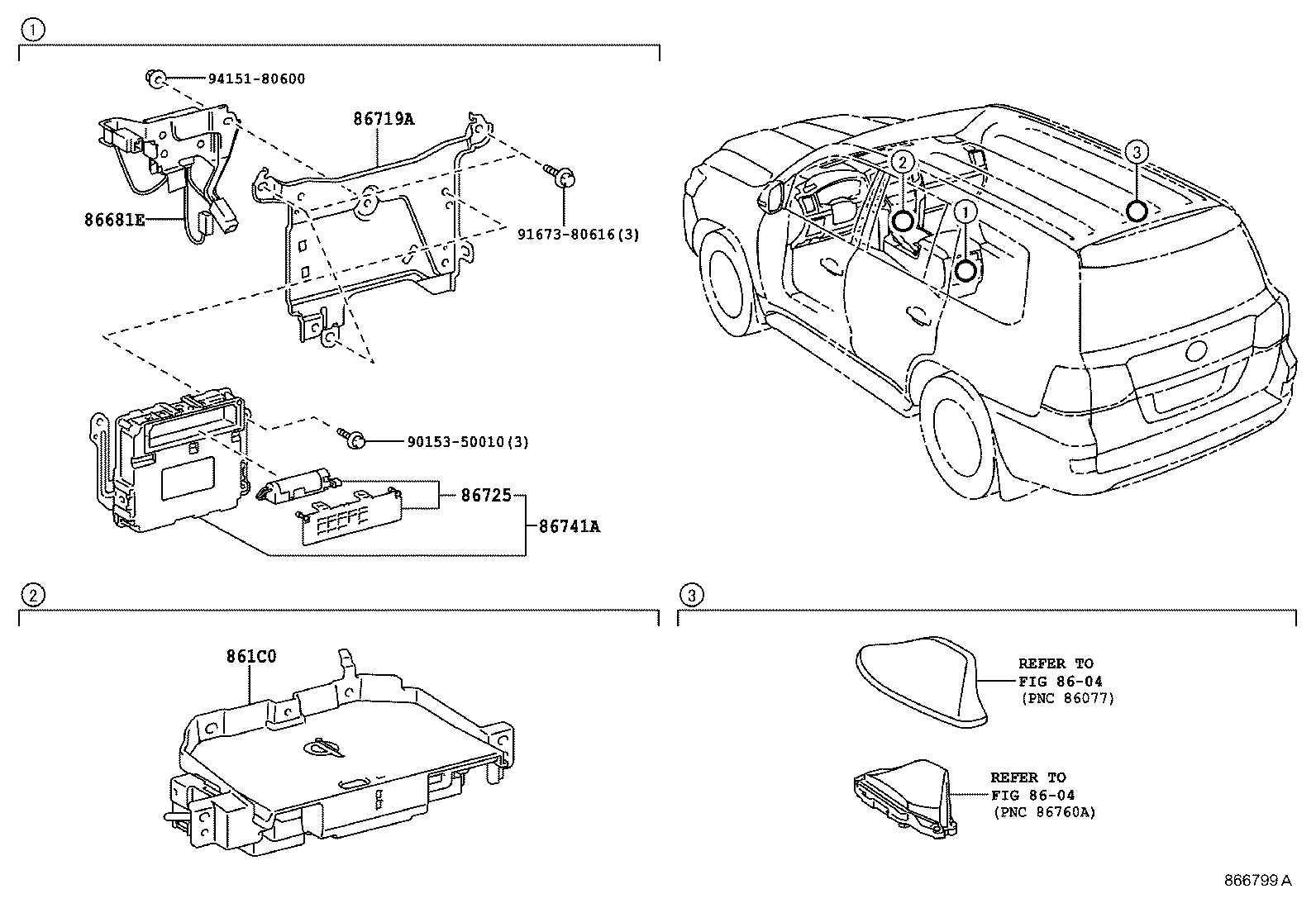 86740-60270 TRANSCEIVER, TELEMATICS product image