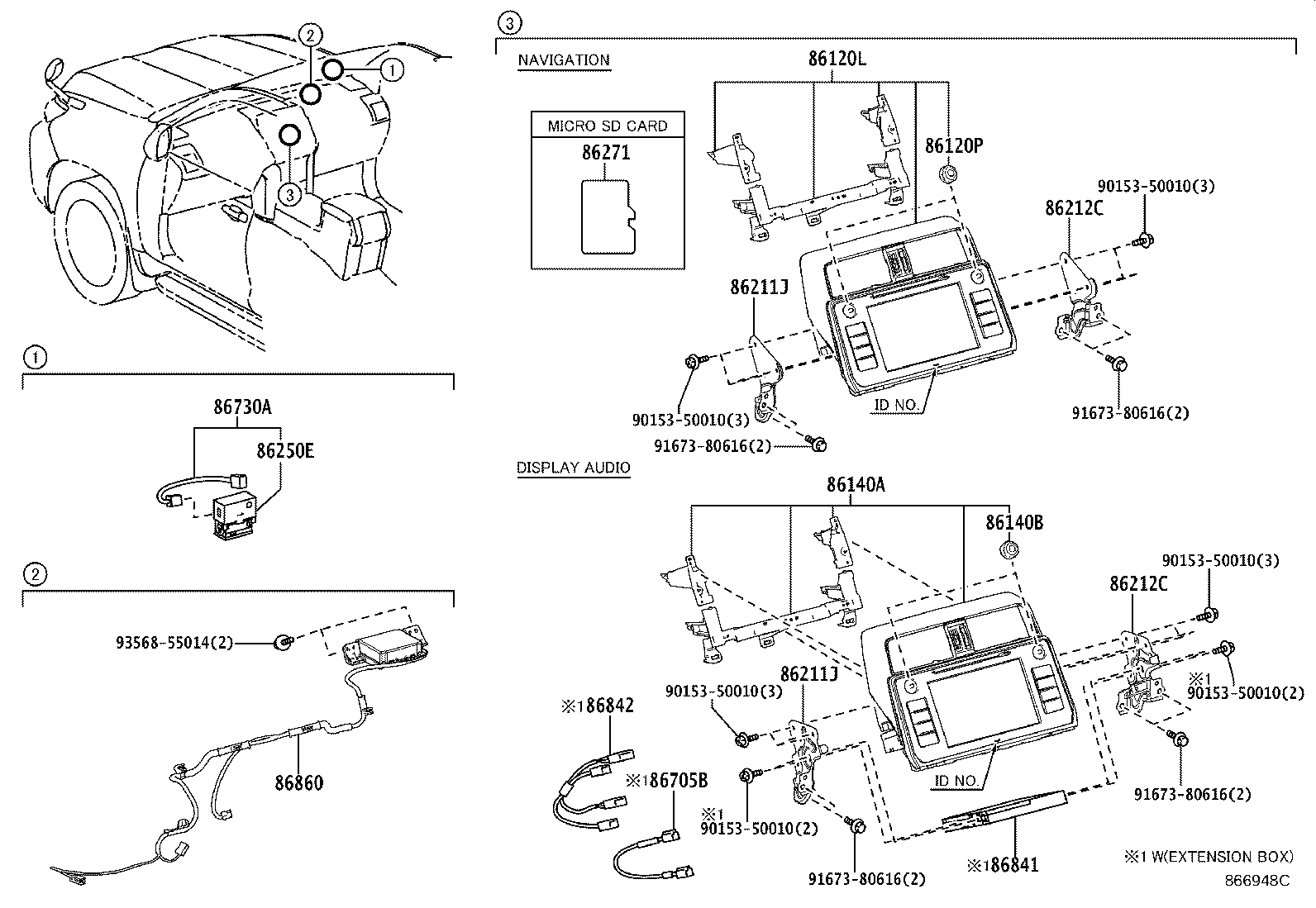 86840-60171 COMPUTER, NAVIGATION product image