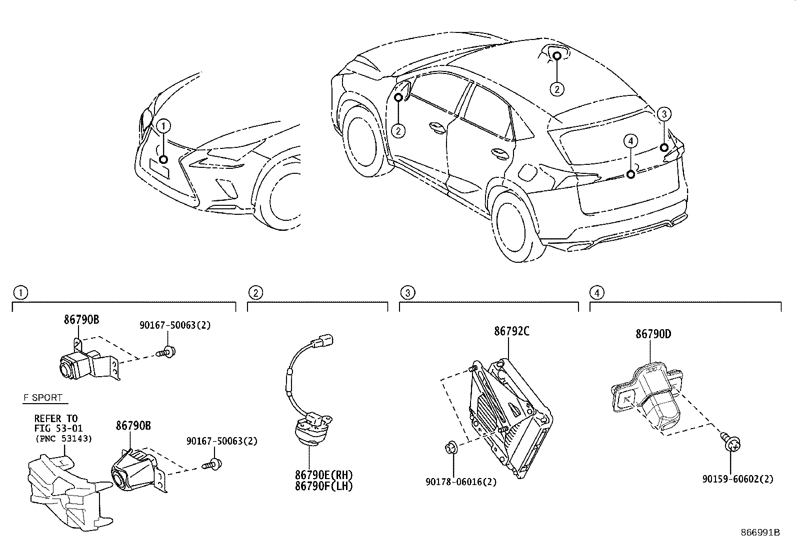 86792-78050 COMPUTER, PARKING ASSIST product image