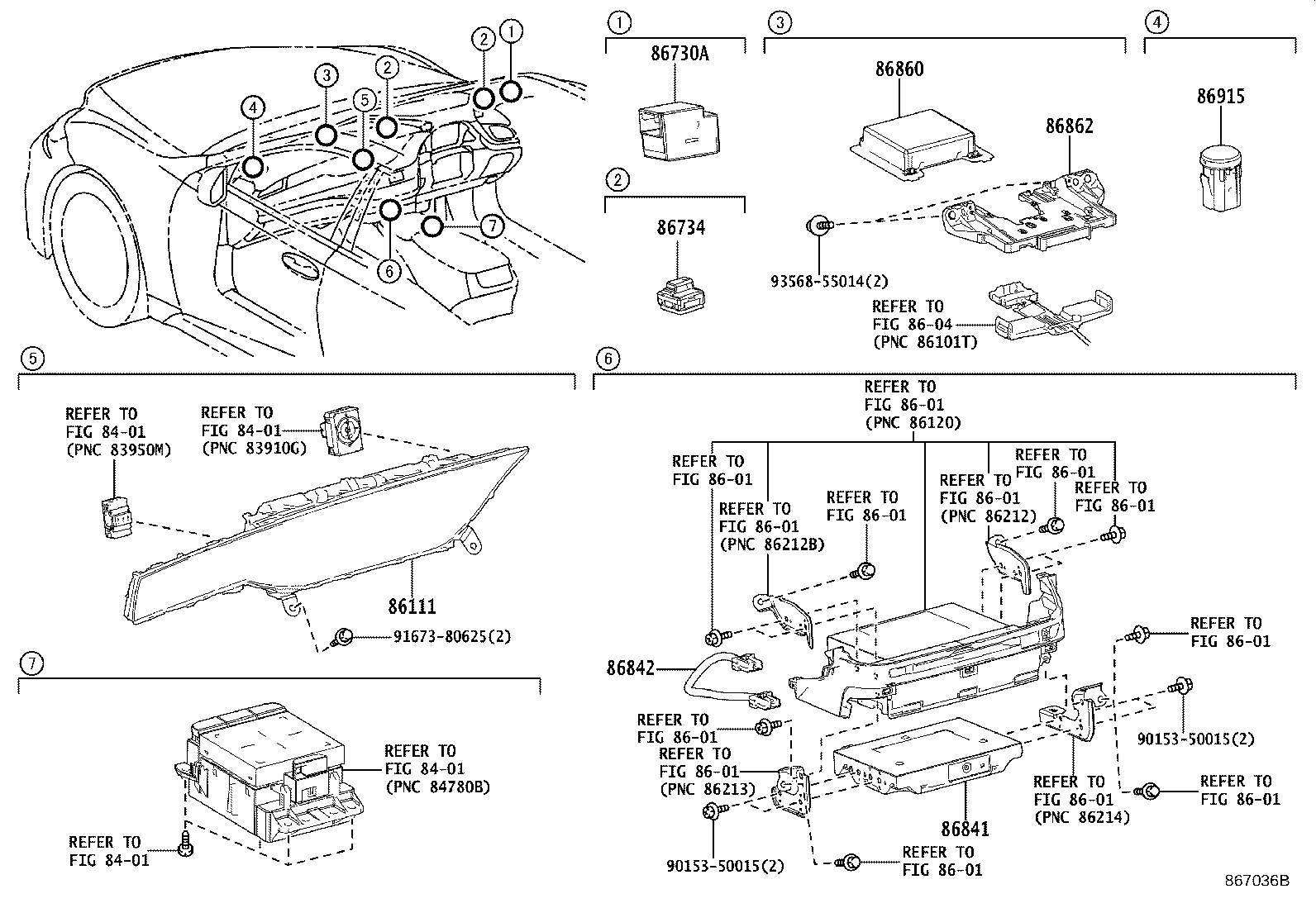 86840-33344 COMPUTER, NAVIGATION product image