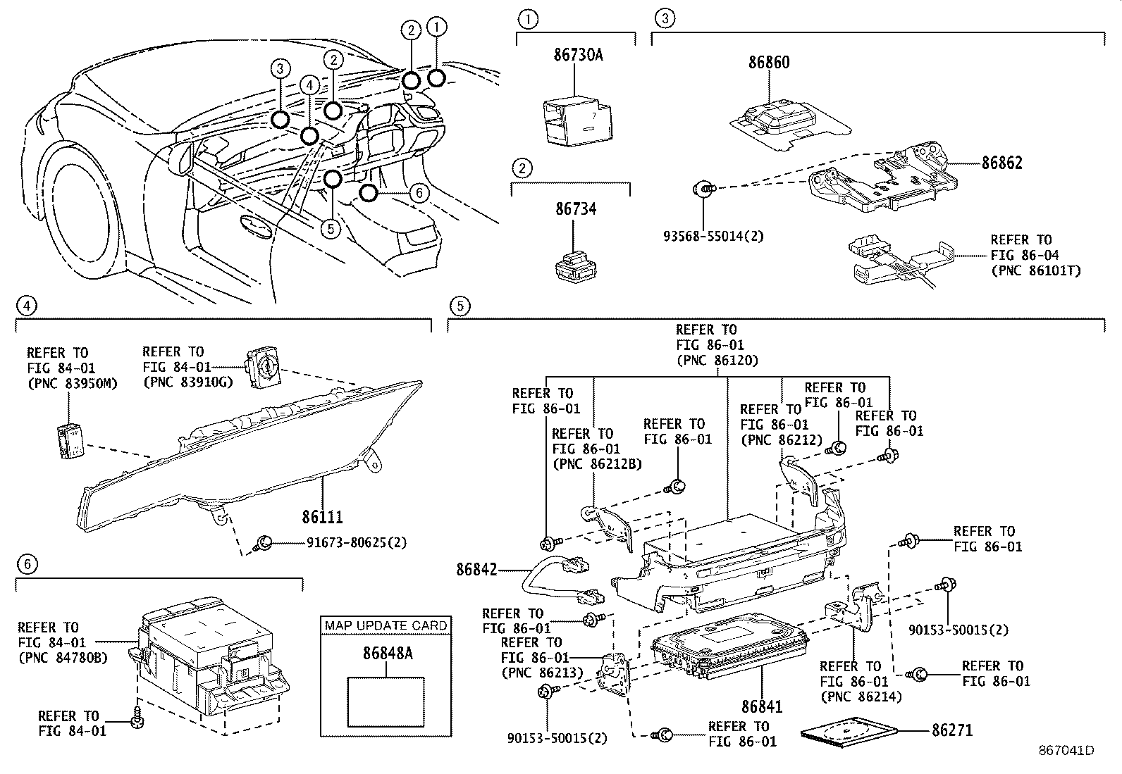 86111-50280 MULTI-DISPLAY product image