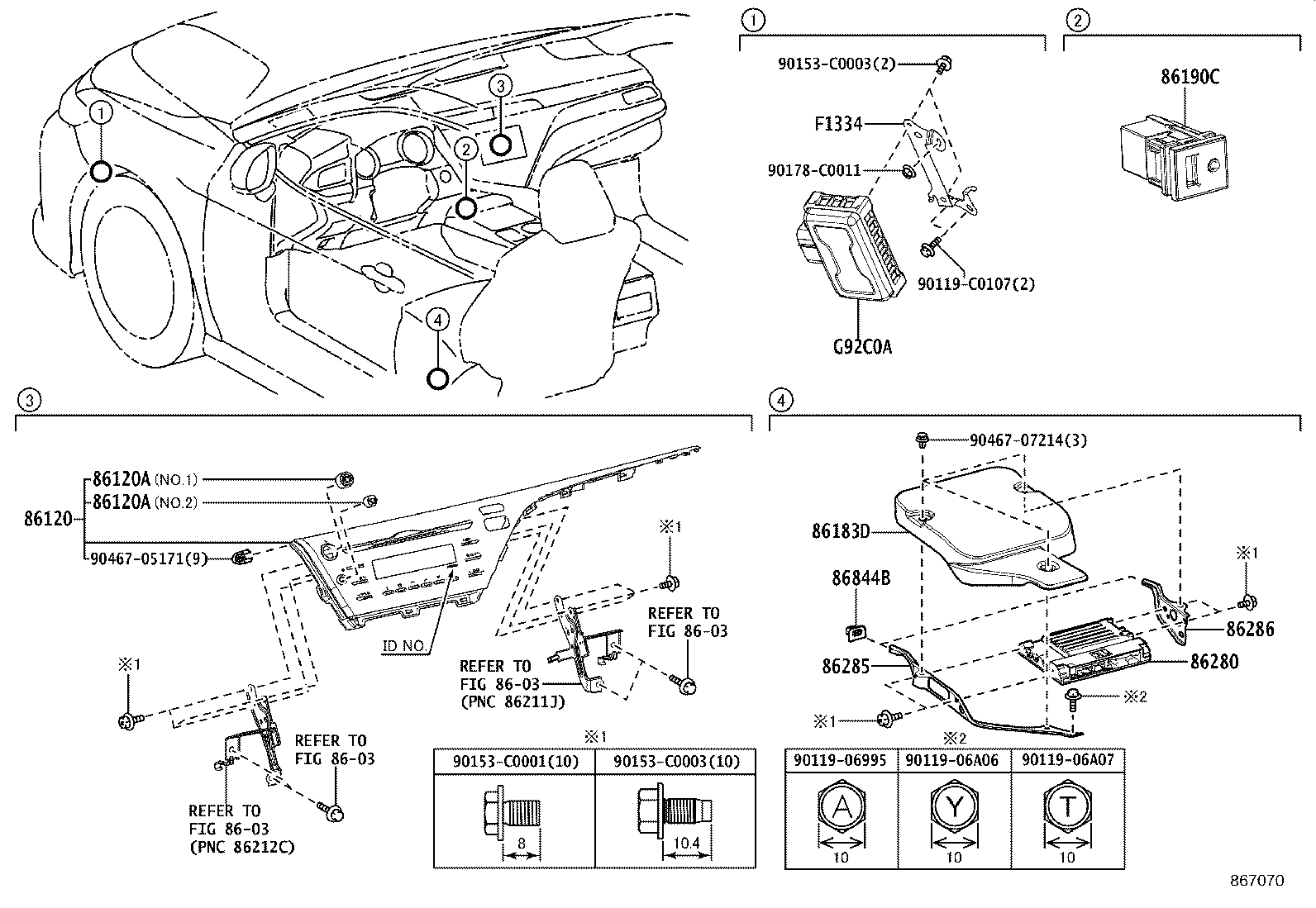 F1334-06010 BRACKET, CONVERTER CONTROL, NO.1 product image