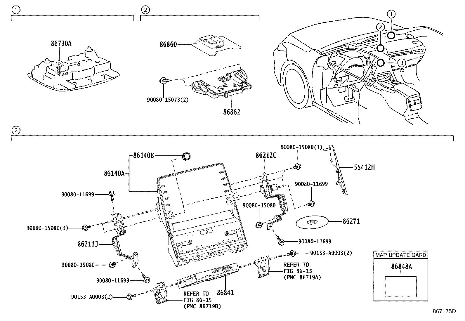 86840-07062 COMPUTER, NAVIGATION product image