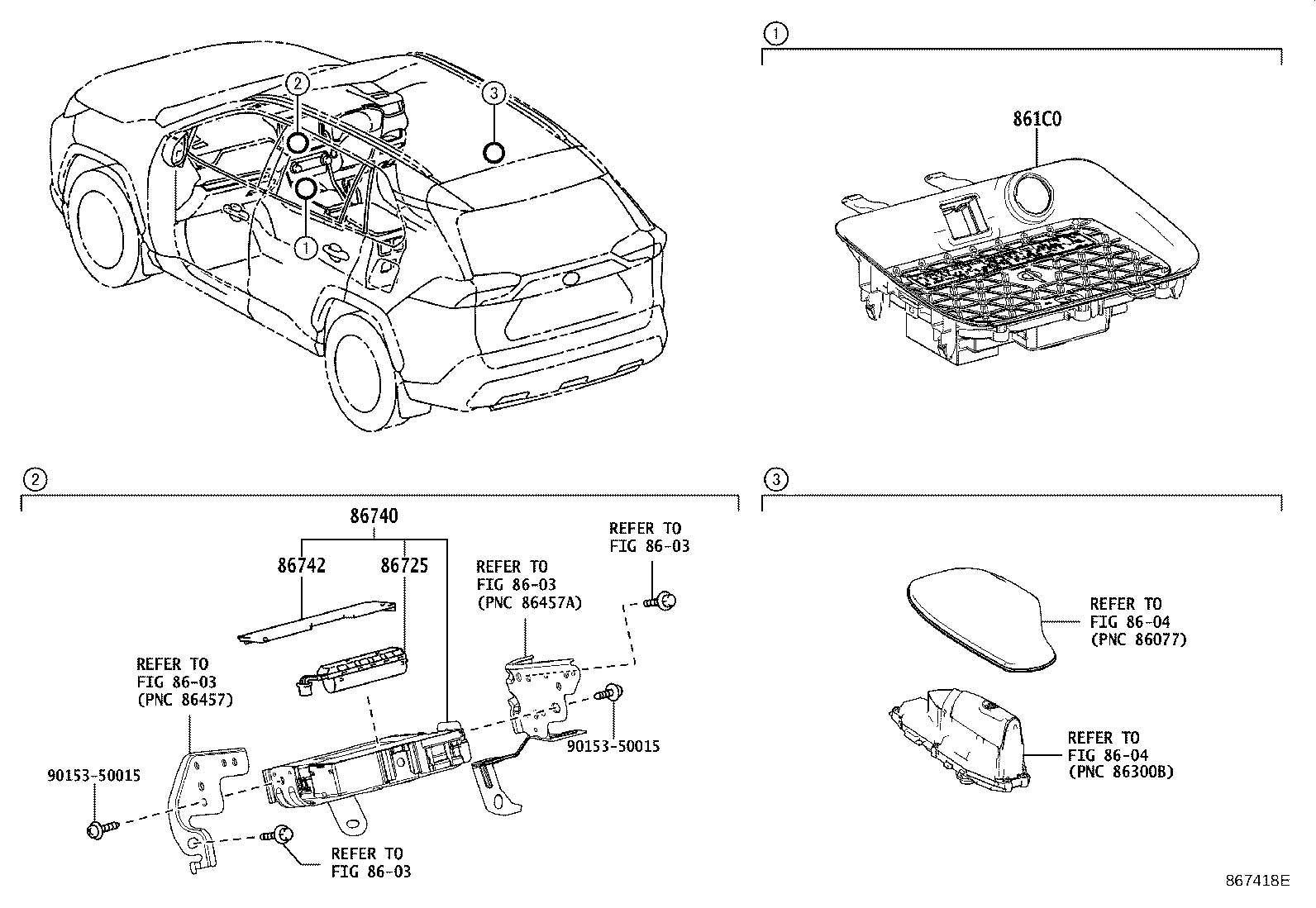 86740-42180 TRANSCEIVER ASSY, TELEPHONE product image