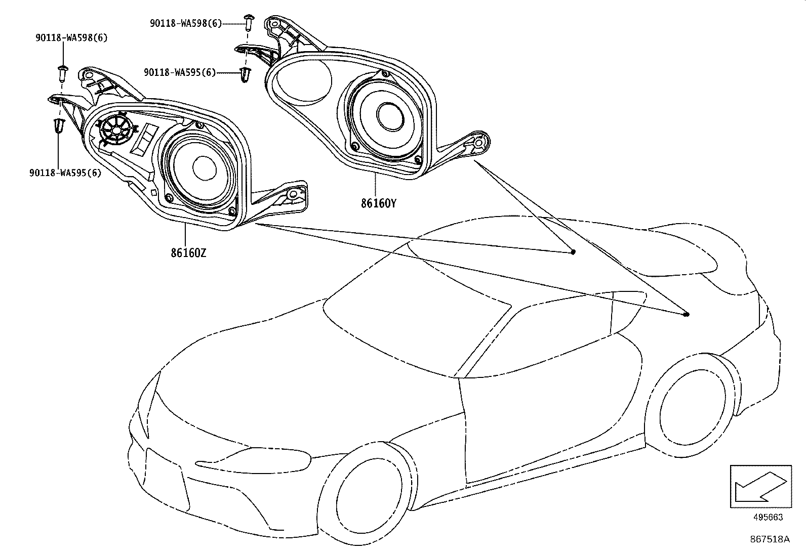 Thumbnail 2 for 86160-WAA10