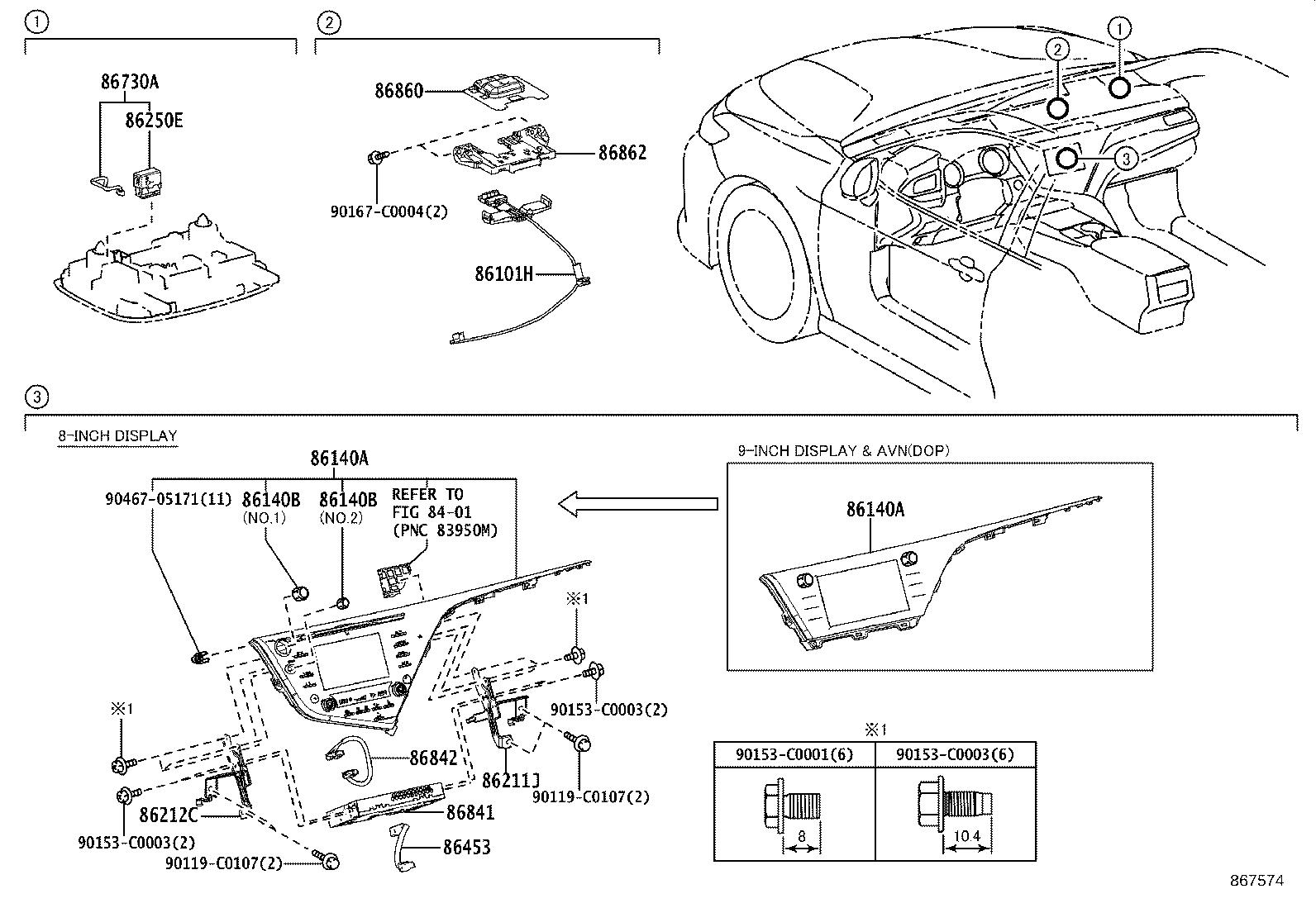 86101-06D30 CORD SUB-ASSY, ANTENNA product image